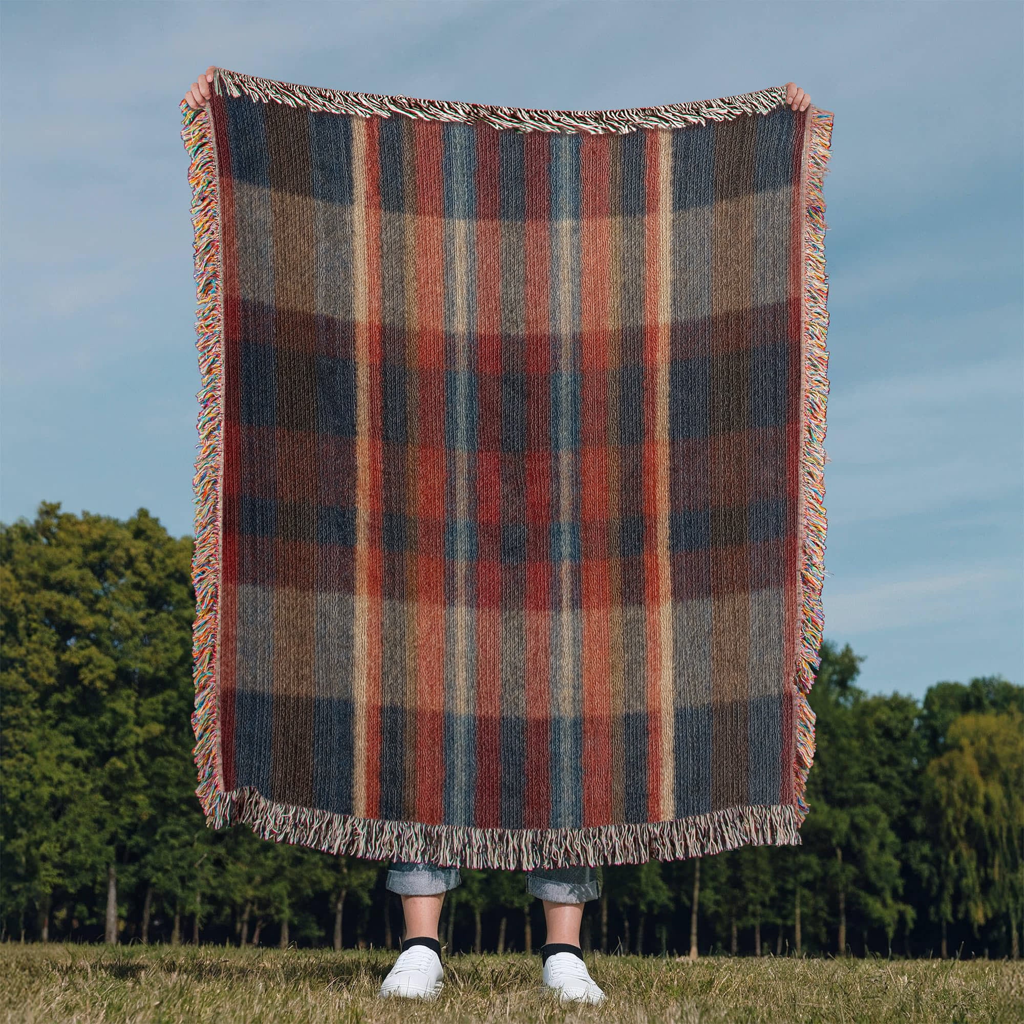 Heritage Plaid Woven Throw Blanket