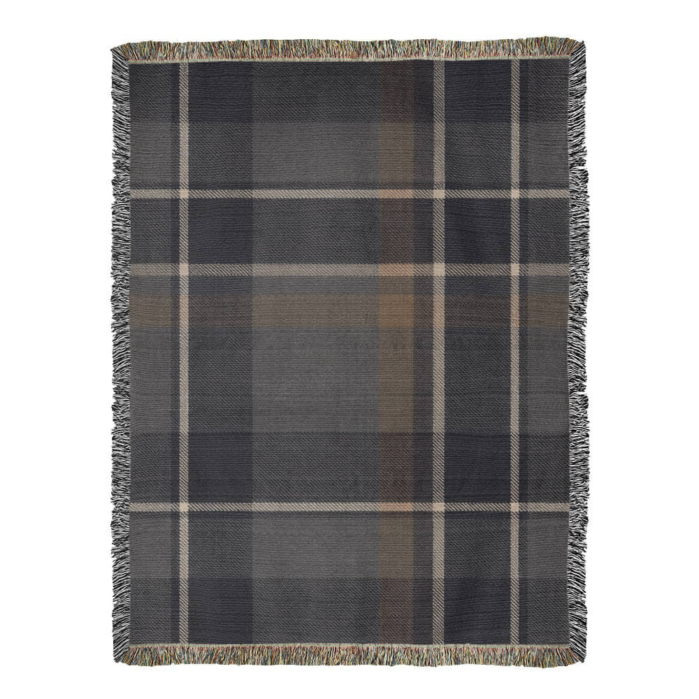 Heritage Plaid Woven Throw Blanket Home Decor Gifts
