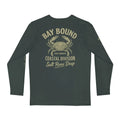 Bay Bound long sleeve fishing shirt with crab graphic