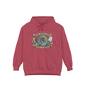 Maroon bird watcher sweatshirt with Global Birders Alliance owl logo