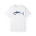 White Bluefin Tuna Graphic T-Shirt for Ocean Lovers