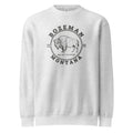 White Bozeman Montana sweatshirt with bison graphic and Big Sky text