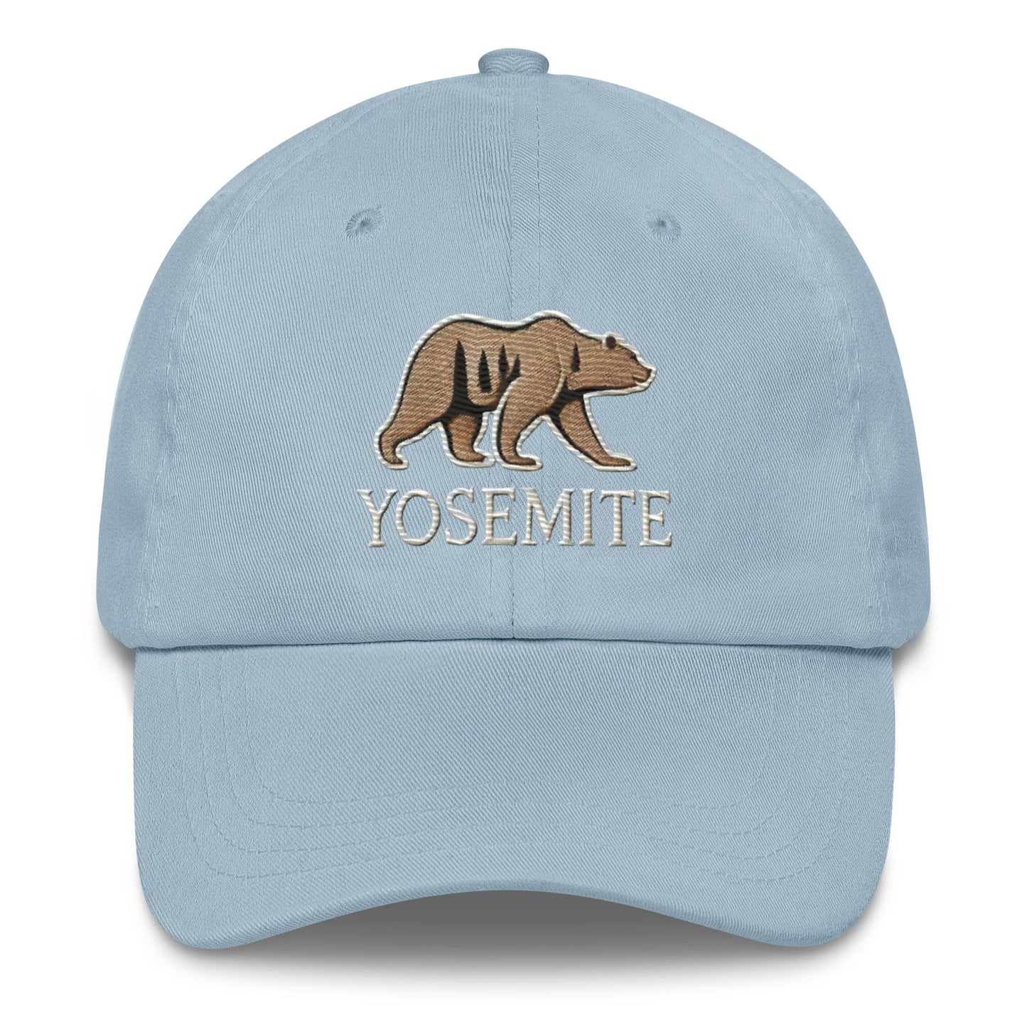 Embroidered Yosemite Wildlife Bear Dad Hat