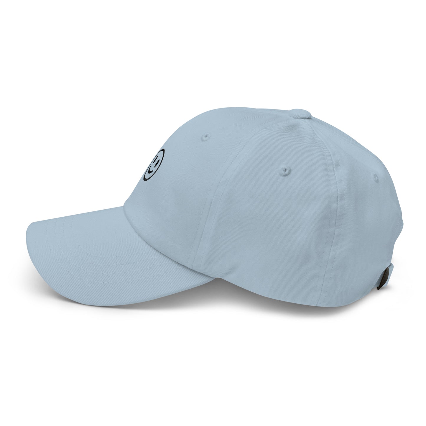 Embroidered Smiley Face Dad Hat – Fun and Stylish for Everyone!