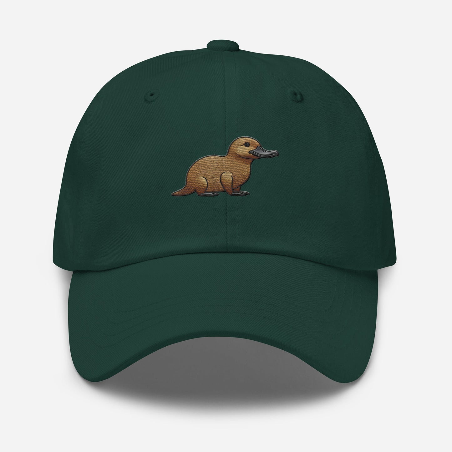 Embroidered Playful Platypus Dad Hat