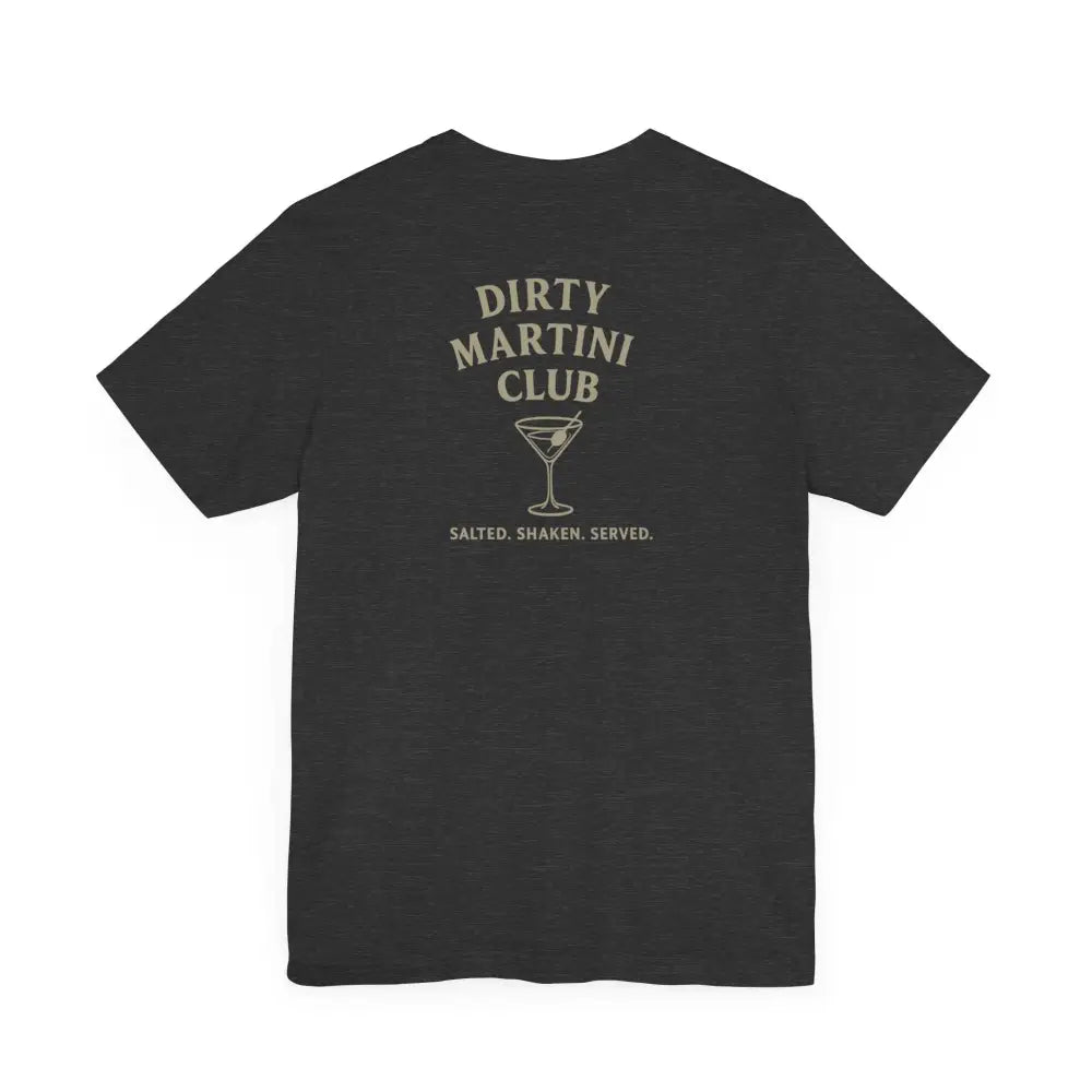 Black Dirty Martini Tee from Trini Skies Supply