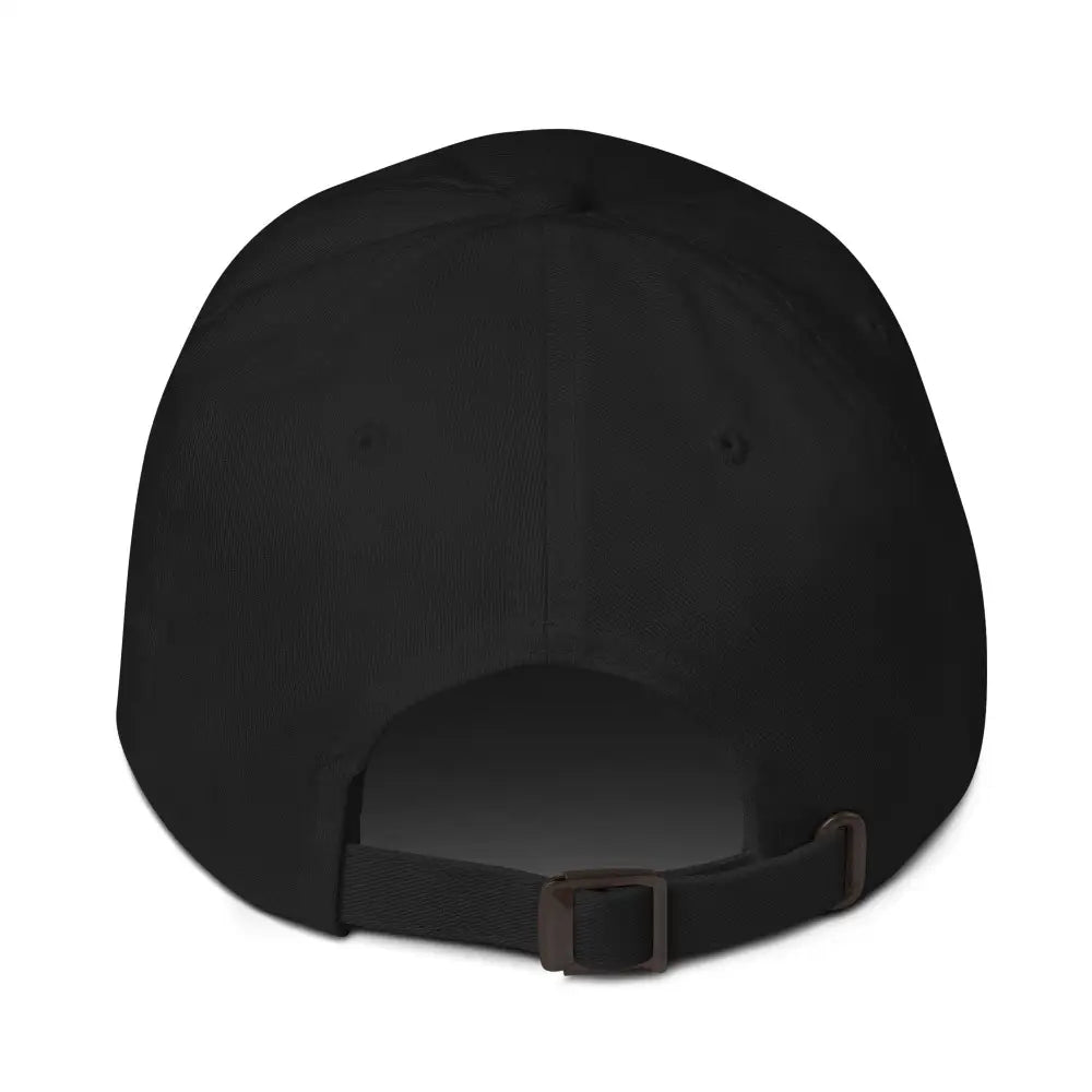 Black Trini Skies embroidered fishing hat in chino cotton twill
