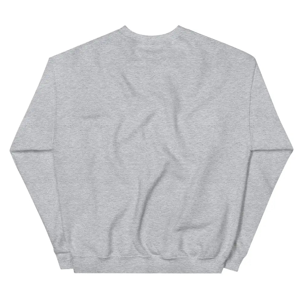 Heather grey embroidered pine tree forest sweatshirt