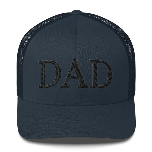 Embroidered Dad Hat – The Ultimate Comfort Cap Fathers Day Christmas Birthday Gift - Navy - Hats navy blue trucker hat