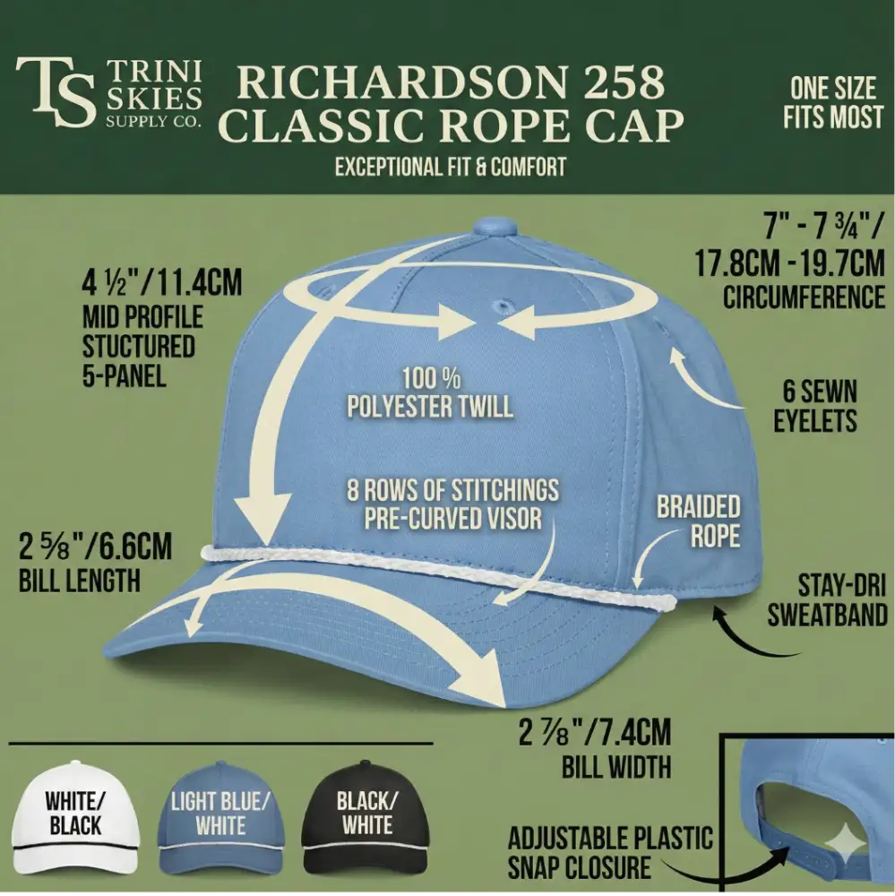 Embroidered golf hat Richardson rope cap Are You Looking at My Putt?!