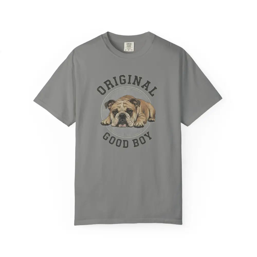 Good Boy Bulldog Graphic Tee in Comfort Colors
