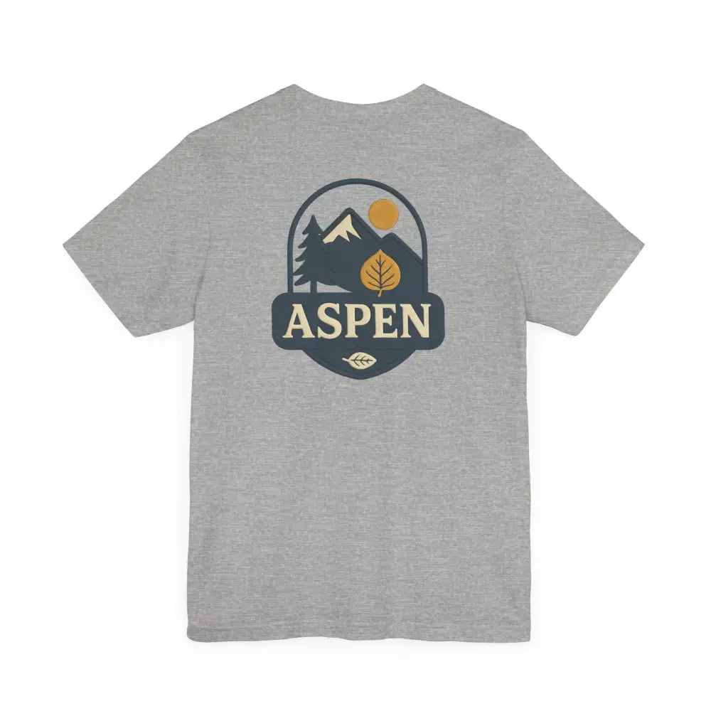 Iconic Aspen Tree Graphic Tee in Bella+Canvas Aspen Division