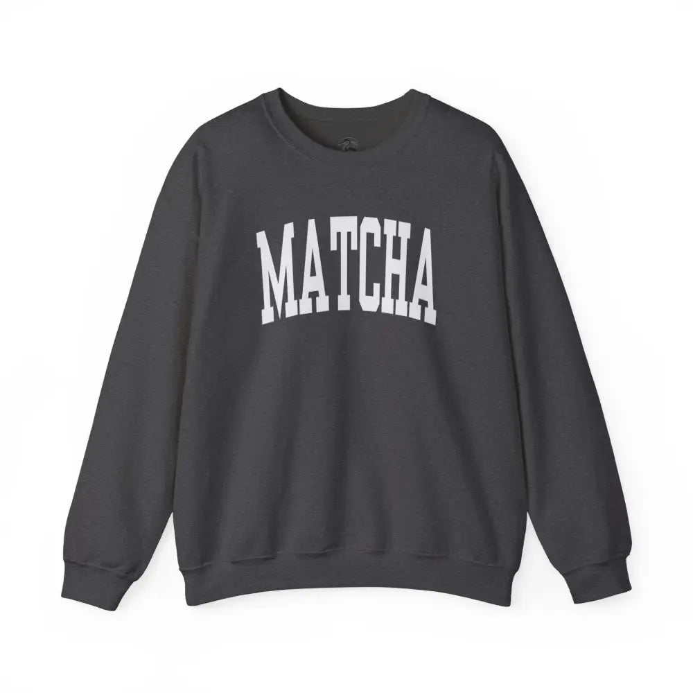 Matcha lover unisex heavy blend sweatshirt with MATCHA print