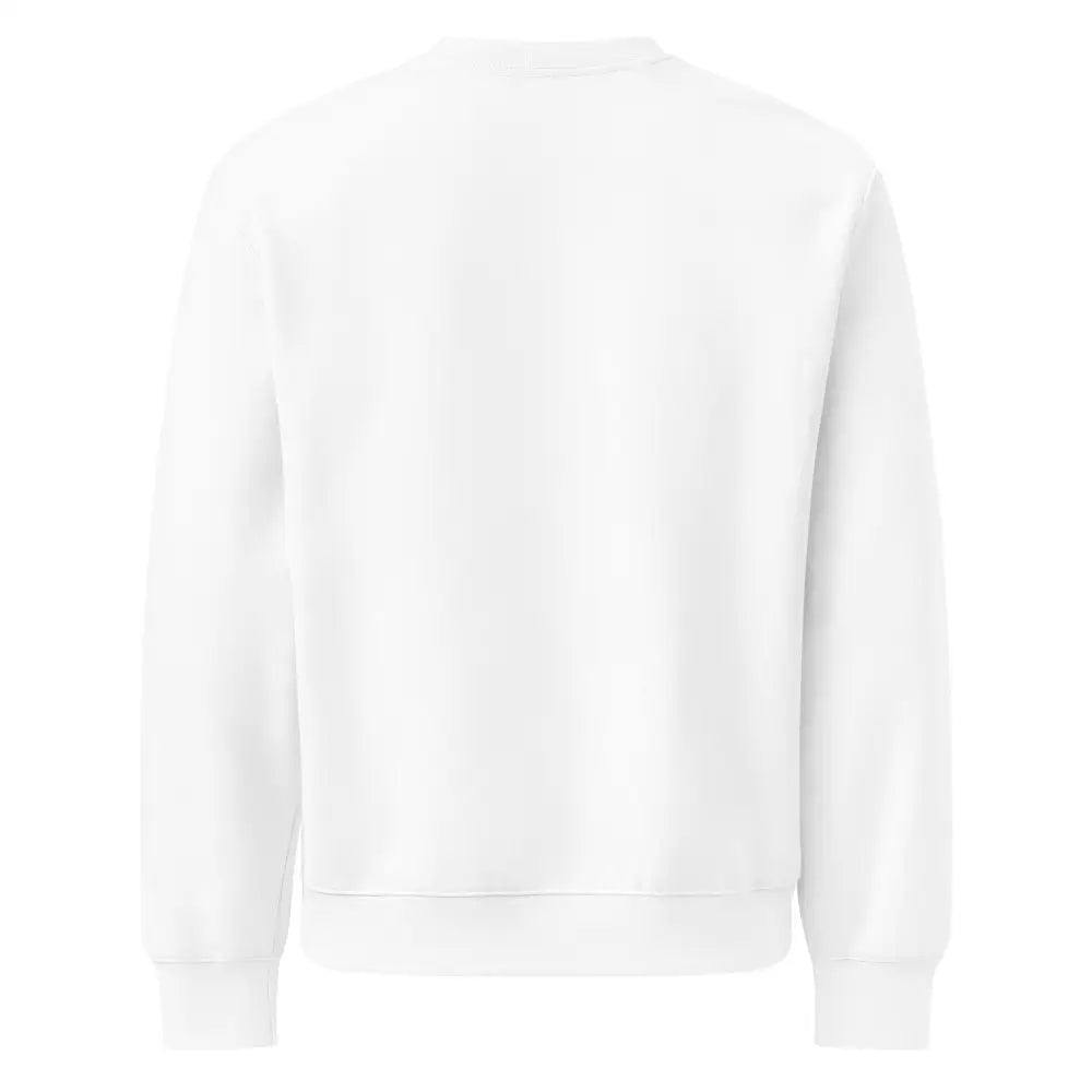 Nantucket oversized heavyweight Bella Canvas sweatshirt, white crewneck