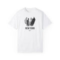 White short-sleeved Comfort Colors New York Cityscape Tee