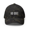 Camouflage No Quit embroidered Flexfit cap pushes past limits