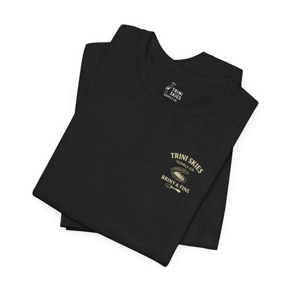 Black Oyster Dive short-sleeve tee by Trini Skies Supply