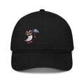 Playful Puffin Organic Dad Hat with Embroidered Puffin