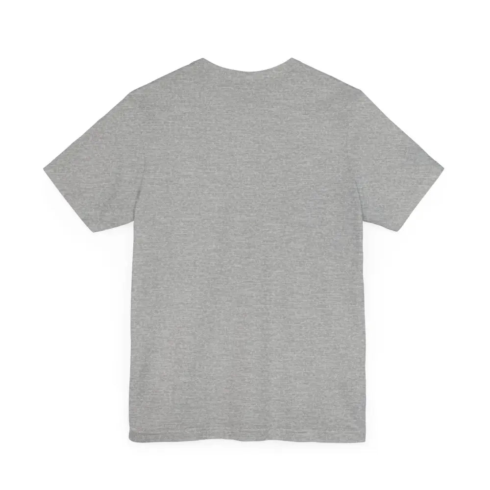 Bear Life Mountain unisex jersey tee in plain gray