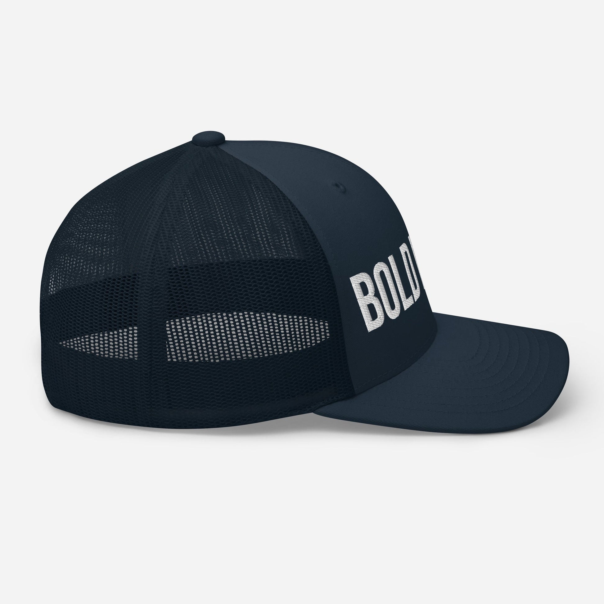 Bold Moves Embroidered Trucker Cap