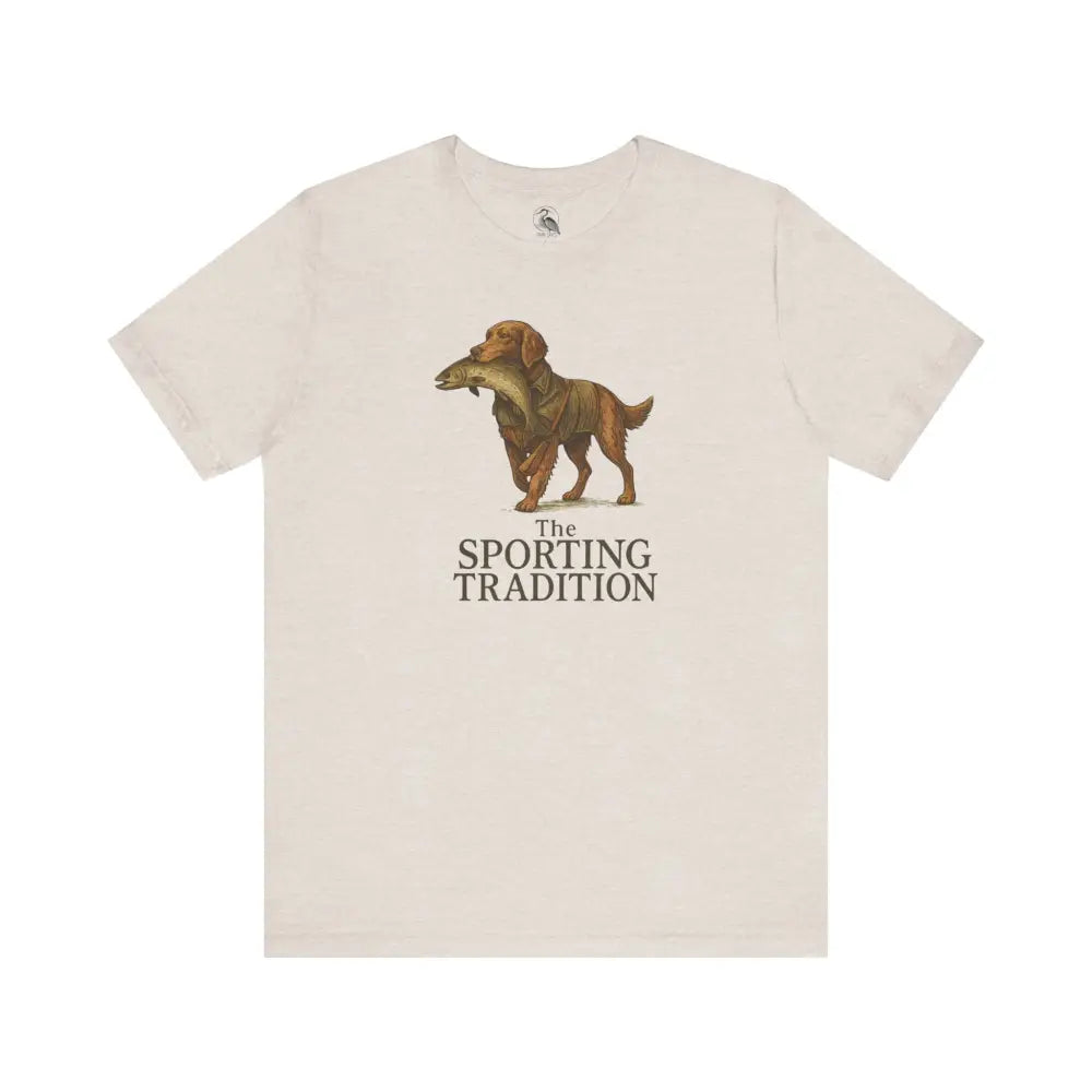 Sporting Tradition Golden Retriever Vintage T-Shirt with Dog Graphic