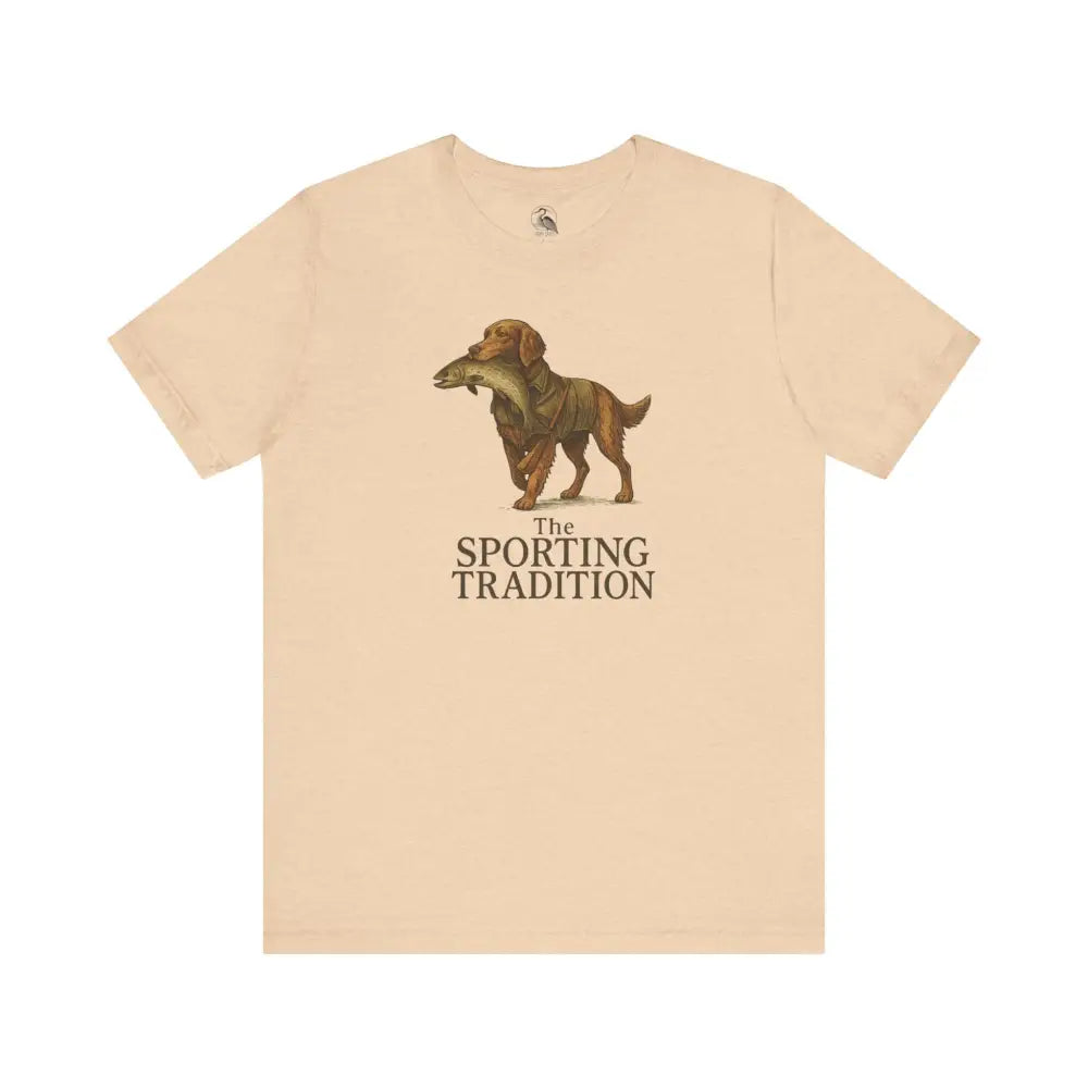 Sporting Tradition Golden Retriever Vintage T-Shirt with dog graphic