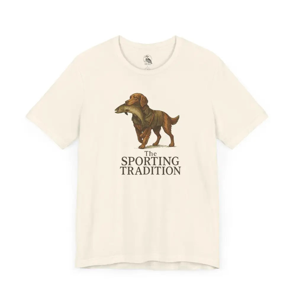 Sporting Tradition Golden Retriever Vintage T-Shirt with dog graphic