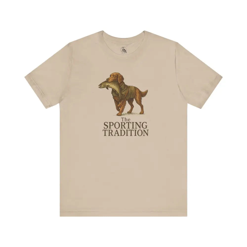 Sporting Tradition Golden Retriever Vintage T-Shirt with Dog Graphic