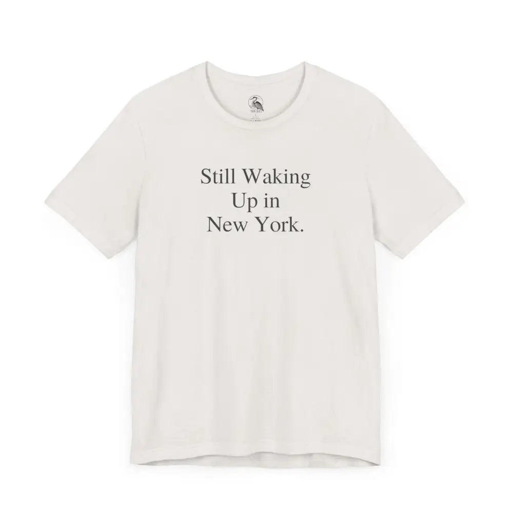 Minimalist Bella Canvas York Tee NYC white crewneck shirt