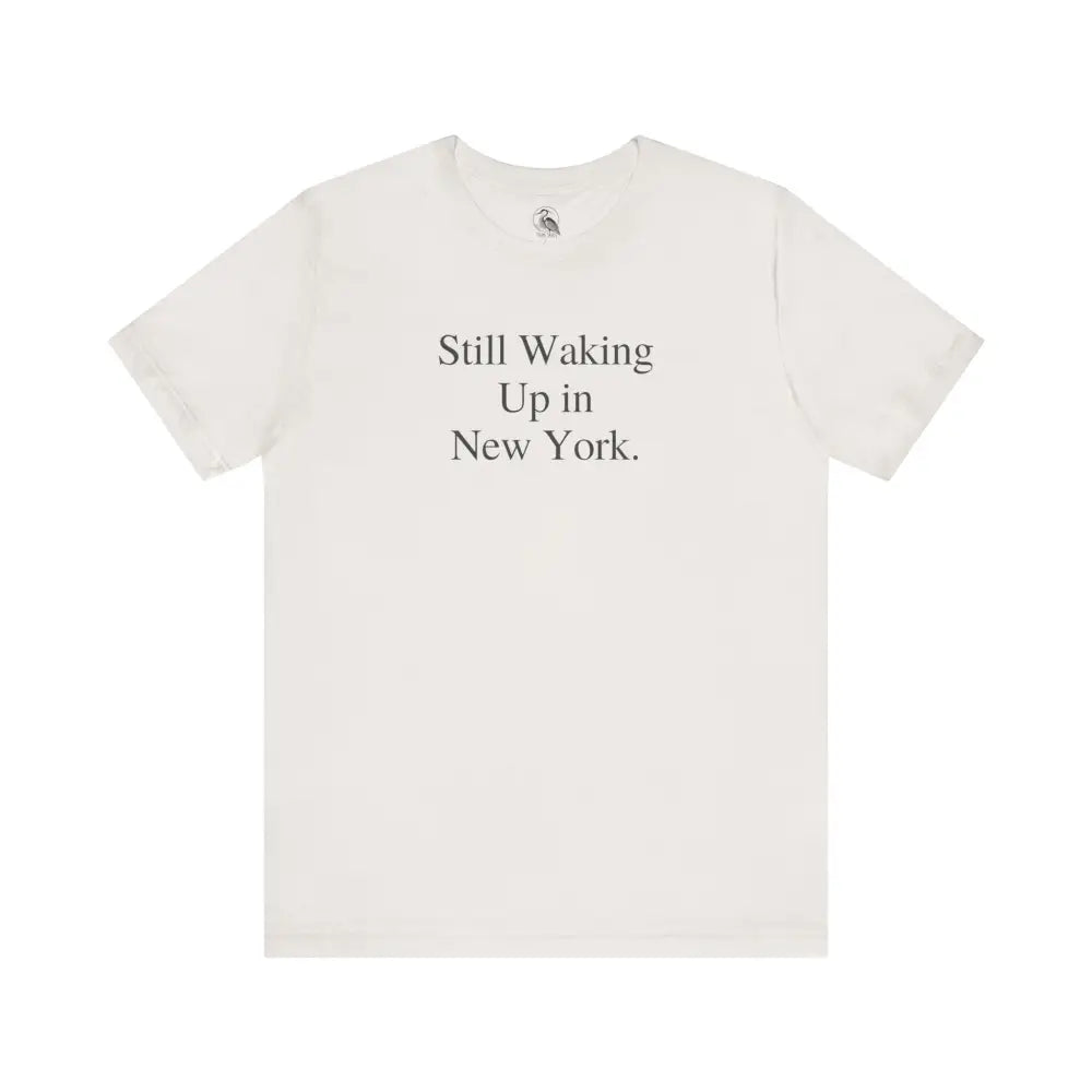 Minimalist Bella Canvas off-white NYC owl graphic tee shirt