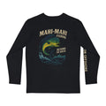 Trini Skies Mahi Mahi long sleeve fishing shirt with fish graphic