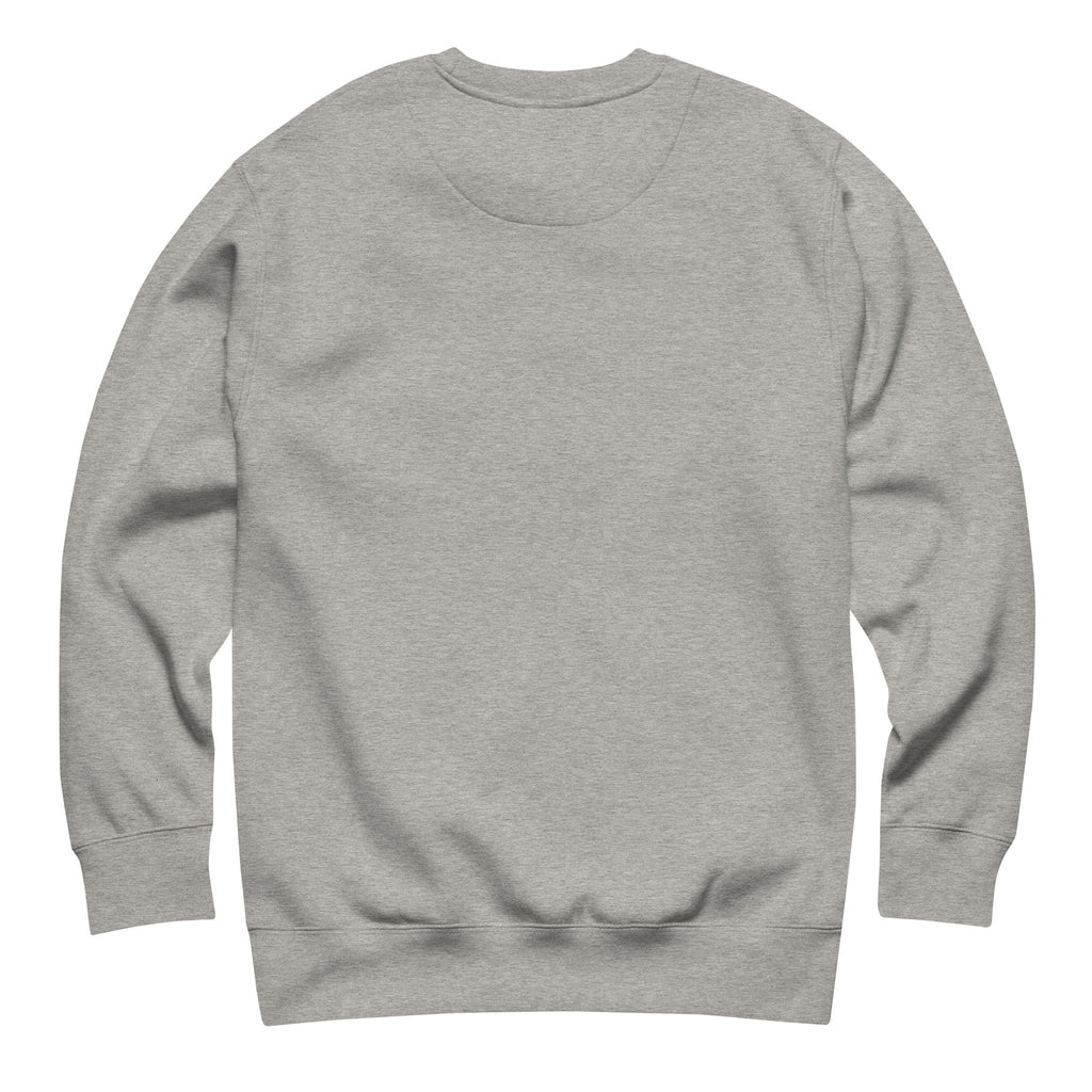 Nantucket graphic sweatshirt in heather gray with ribbed cuffs
