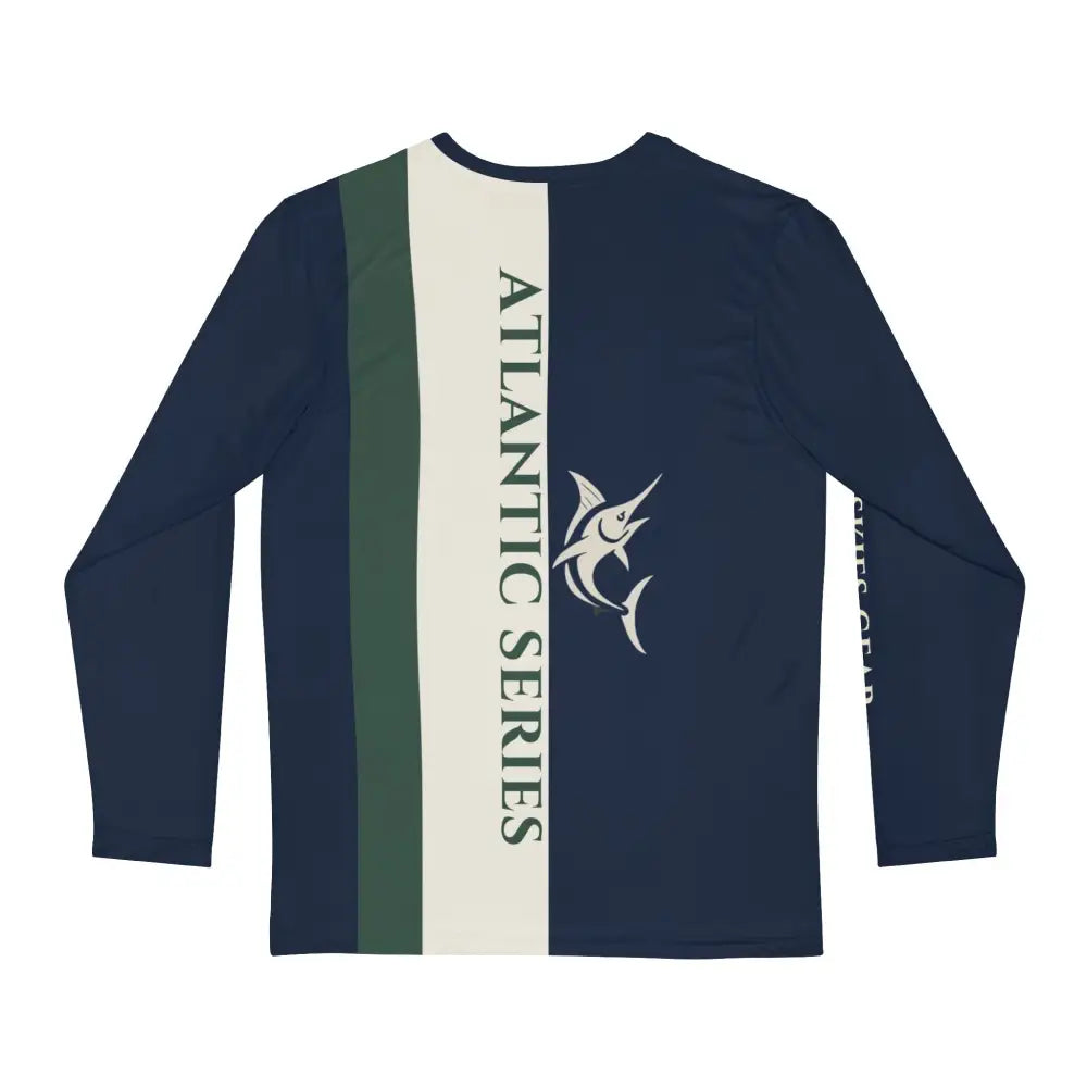 USA Series Long Sleeve Fishing Shirt with Swordfish Graphic by Trini Skies