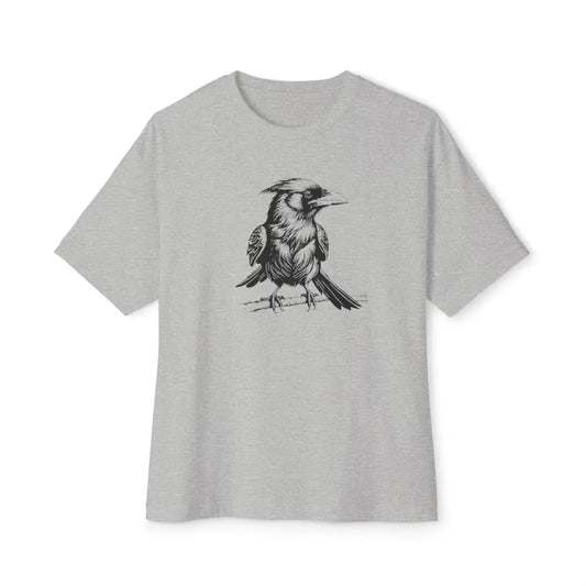Vintage minimalist raven bird graphic t-shirt by Trini Skies