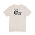 Cream Trini Skies Whiskey Scar graphic tee in Iron Line Series