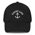 Trini Skies Yacht Life Embroidered Dad Hat with Anchor