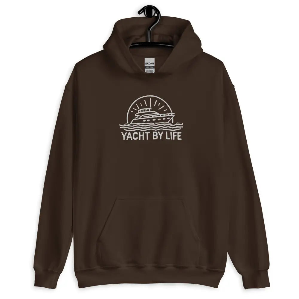 Yacht Life Embroidered Unisex Hoodie with Trini Skies Graphics