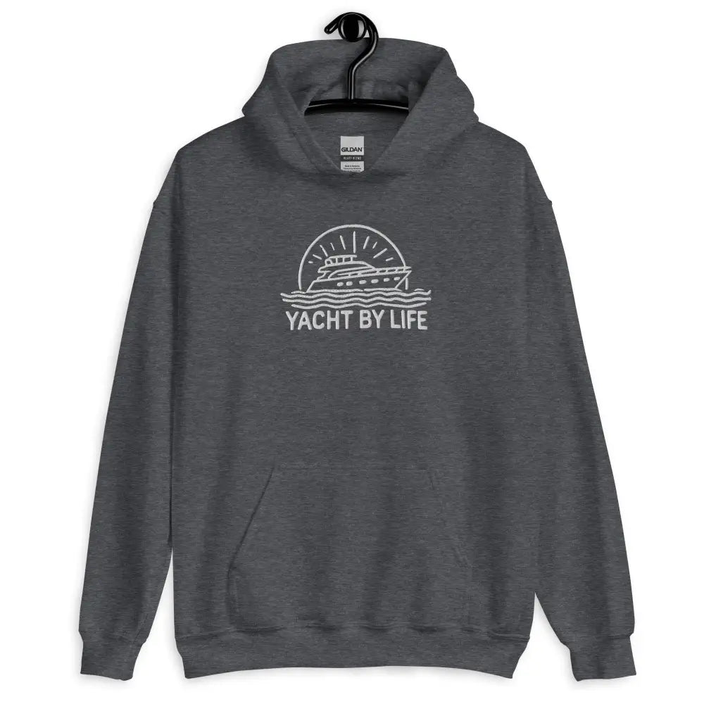 Yacht Life Embroidered Unisex Hoodie with Trini Skies Graphics